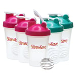 Protien shaker bottle 5 PACK Gym Slim