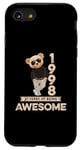 Coque pour iPhone SE (2020) / 7 / 8 27ème anniversaire homme femme 1998 original Awesome ours en peluche