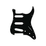 Fender American Standard Strat 11 Hole Pickguard 3 Plis Black