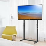 Strong Floor TV Stand Mount Height Adjustable Safety For 32-65" Samsung Vizio LG