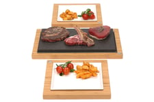 SteakStones Official Products, Save £20 on The SteakStones Sharing Steak Plate & Server Sets, The Best Way to Enjoy Steak on The Stone with The World's Leading Hot Stone Cooking Company