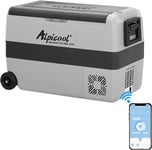 Alpicool T50 50L Car Fridge Freezer Portable Car Refrigerator 12/24V Electric