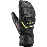 LEKI Gants WCR Team 3D pour Enfant, Noir/Citron glacé, EU 6