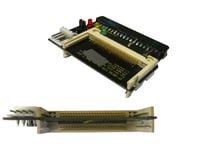 KALEA-INFORMATIQUE Adaptateur 2 Cartes Compact Flash CF DMA ou UDMA Femelle vers Port IDE 3.5 de la Carte mère