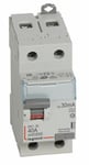 Interrupteur différentiel DX³-ID 2P 230V 40A type A 30mA - LEGRAND - 411555