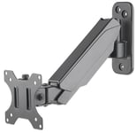 Manhattan TV &amp; Monitor Mount, Wall, Spring Arm, 1 screen, Screen S