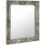 Vidaxl - Miroir mural style baroque 50x60 cm Argenté Argent