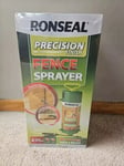 Ronseal Precision Finish Pump Fence Sprayer Garden Shed Paint 2 Settings New