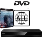 Panasonic Blu-ray Player DP-UB820EB-K MultiRegion for DVD 4K The Revenant UHD