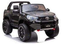 Lasten sähköauto Toyota Hilux, musta