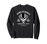 Guns 'n' Roses Hard Rock Band Whiskey Label by Rock Off Sweatshirt