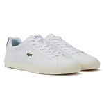 Lacoste Lerond Pro 222 1 Mens Trainers - White Leather - Size UK 11