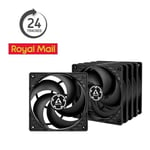 5 x ARCTIC P12 Silent 120mm 5 Fan Pack 24.1-CFM 3-Pin PC Case Fans Best Price!