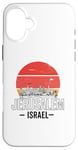 iPhone 16 Plus Jerusalem Souvenir Israel Skyline Jewish Israeli Women Men Case