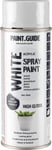 PAINT.GUIDE Paintguide sprayfärg vit RAL9010, 400 ml