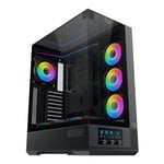 Xigmatek Xigmatek Boitier Moyen Tour ATX Vision Pro RGB avec panneaux vitrés (Noir)