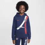 Nike Older Kids' (boys') Football Pullover Hoodie Paris Saint-germain Club Fanikauppa jalkapallo MIDNIGHT NAVY/UNIVERSITY RED