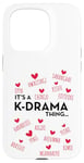 iPhone 15 Pro It's a K-Drama Thing | Korean Words Case