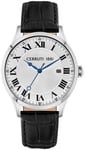 Cerruti CIWGB2114102 1881 Valkoinen/Nahka Ø40 mm