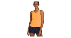 Debardeur under armour launch orange femme