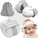 Casque Anti-Bruit Bébé Avec Protection Auditive Supérieure ¿ Casque Antibruit Confortable Pour Enfants , Accessoire Indispensable Pour Sommeil Et Sorties Accessoire Puericulture Protection Auditive.