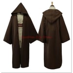 Star Wars Cosplay Costume Anakin Skywalker Replica Jedi Robe Fantasia Male Halloween Cosplay Jedi Costume For Men Plus Size 4xl Coffee Full Set M Coffee Full Set M