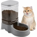 Sunxury - Distributeur Croquettes Chat Automatique 3,5L Gamelle Chat DéTachables Station d'alimentation pour Animaux De Compagnie pour Les Petits