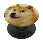 Doge Dog Shiba Inu Cute Animal Meme Lol Picture Art PopSockets Swappable PopGrip