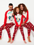 Minnie Mouse Disney Minnie Mouse Family Christmas Pyjamas, Red, Size Age: 7-8 Years