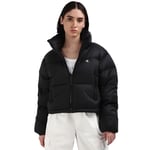 Calvin Klein Jeans Veste Matelassée Femme Down Cropped Puffer Courte, Noir (Ck Black), XL