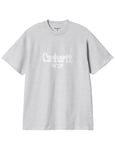 Carhartt WIP Spree Half Tone Tee - Ash/White Colour: Ash Heather/White, Size: X Large