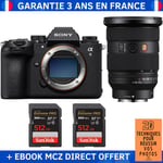 Sony A9 III + FE 24-70mm f/2.8 GM II + 2 SanDisk 512GB Extreme PRO UHS-II SDXC 300 MB/s + Ebook '20 Techniques pour Réussir vos Photos' - Appareil Photo Professionnel