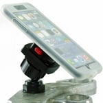 Yoke 50 Motorcycle Nut Mount & TiGRA RainGuard Case for Apple iPhone 8 (4.7")