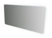 Miroir de salle de bains lumineux LED coloris gris l.140 x H.70 cm, Cooke & Lewis Urban Liverpool