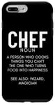 Coque pour iPhone 7 Plus/8 Plus Définition du chef Funny Cook Cooking Chefs