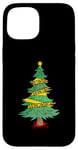 iPhone 15 True Crime Christmas Tree Holiday Horror Blood Crime Scene Case