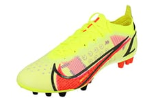 Nike Mixte Vapor 14 Elite AG Chaussure de Marche, Volt/Bright Crimson-Black, 38.5 EU