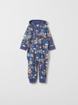 Animal Train Print Baby All-in-one - 6-9m