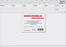 Kalender 2025 7.Sans Skriveunderlag Papir