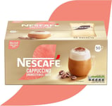 NESCAFÉ Gold Cappuccino Unsweetened Taste Instant Coffee Sachets - 50 x 14.2g