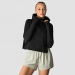 Mirage Sleeveless Hoodie Wmn, Black