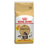 10 + 2 kg på köpet! 12 kg Royal Canin kattfoder - Maine Coon Adult (10 kg + 2 kg på köpet!)