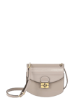 GANNI Apo-G Patent Bag Beige