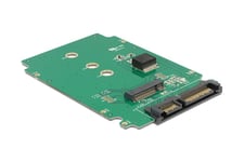 Delock Converter SATA 22 pin > M.2 NGFF - lagringskontrol - SATA 6Gb/s - SATA