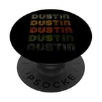 Love Heart Dustin Tee Grunge/Vintage Style Noir Dustin PopSockets PopGrip Interchangeable