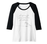 Womens His Eye is on the Sparrow Raglan Baseball Tee