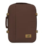 Cabinzero Classic 44 L Sac à dos unisexe adulte, Chocolat belge, Talla única, Décontracté