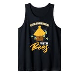 Life Is Better With Bees Beekeeping Hive Tank Top