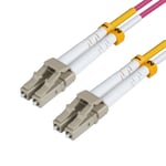 MicroConnect nettverkskabel - 2 m - purpur