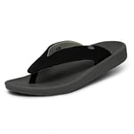 Hey Dude Homme Milo Flip Flops, Army, 45 EU